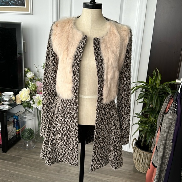 Fur Vest Flaire Jacket - Picture 1 of 1